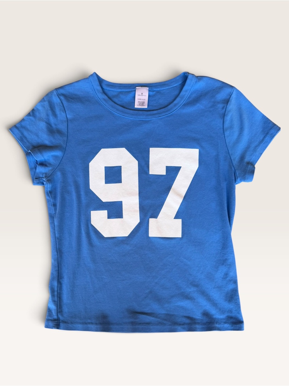 Girls' Blue Number 97 Graphic Tee